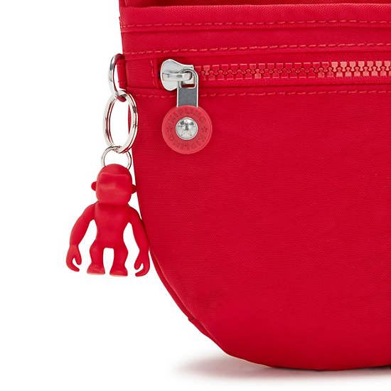 Kipling Arto Small Crossbody Bags Red Rouge | CA 1083UZ